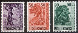 Liechtenstein Kat. 377-379 ** 1959 Kat. 22 Euro