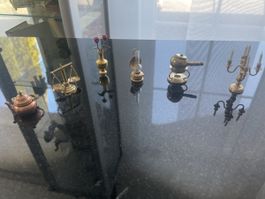 Miniatur-Set aus Messing, 6-teilig, Top Zustand!