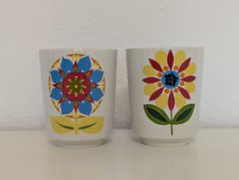 VILLEROY & BOCH Tassen Set 1970er, vintage