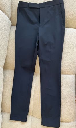 CÉLINE Designer-Hose – Navy – NEU