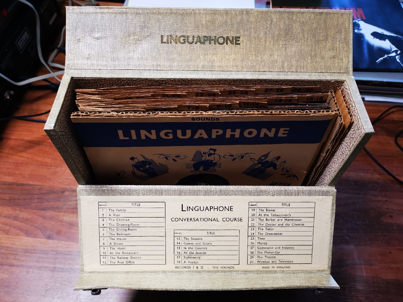 Dischi in vinile: Linguaphone Sprachkurse Schellack Svenska - Englisch – Usato da Diessbach b. Büren venduto da eicrog 8