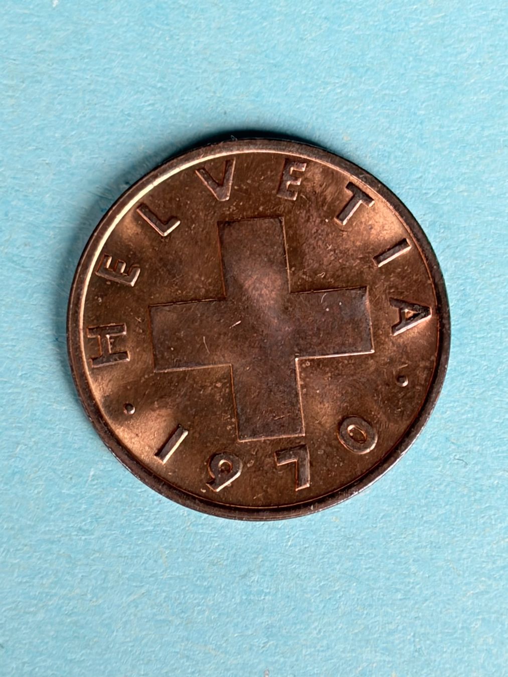 Tutti le monete: 2 Centimes 1970 Berne - UNZIKULIERT / FDC – Usato da LE LIGNON venduto da Katanaion