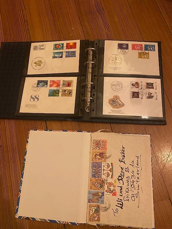 Tous les timbres: Briefmarkensammlung – D'occasion à St. Gallen par jan_5n7m 1