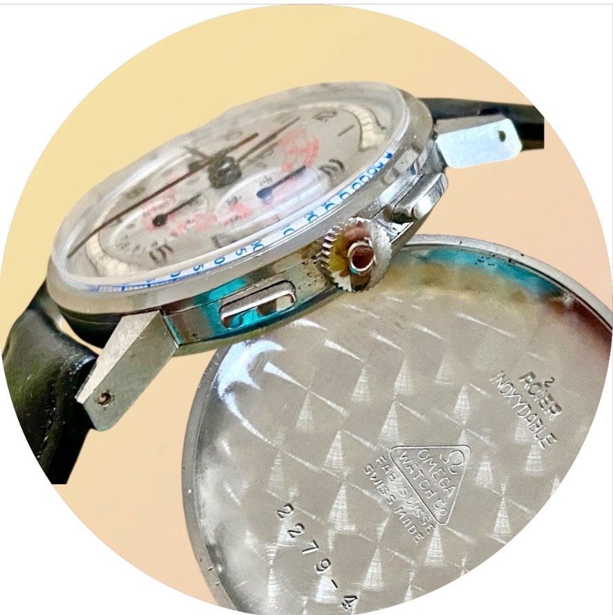 Omega Uhren: Omega Swiss Vintage Chronograph – Gebraucht aus lyss von Uhrenparadies 1