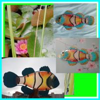 Poisson décoratif /tolle-Handarbeit!