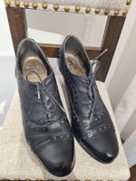 Roberto Santi Schnuerschuhe, Schwarz, Gr. 39 - Top!