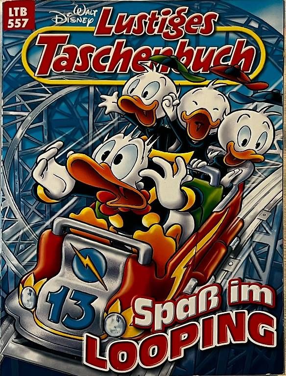 Fumetti: Lustiges Taschenbuch LTB 557 - Spass im Looping – Usato da Bettwiesen venduto da Waser_Solutions
