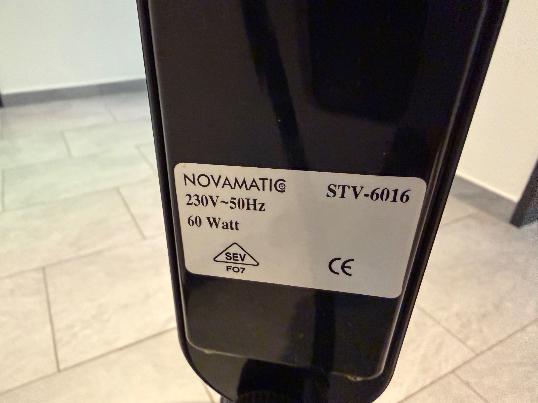 Novamatic Ventilatori: Standventilator Novamatic STV-6016 – Usato da Bülach venduto da Loredana13 4