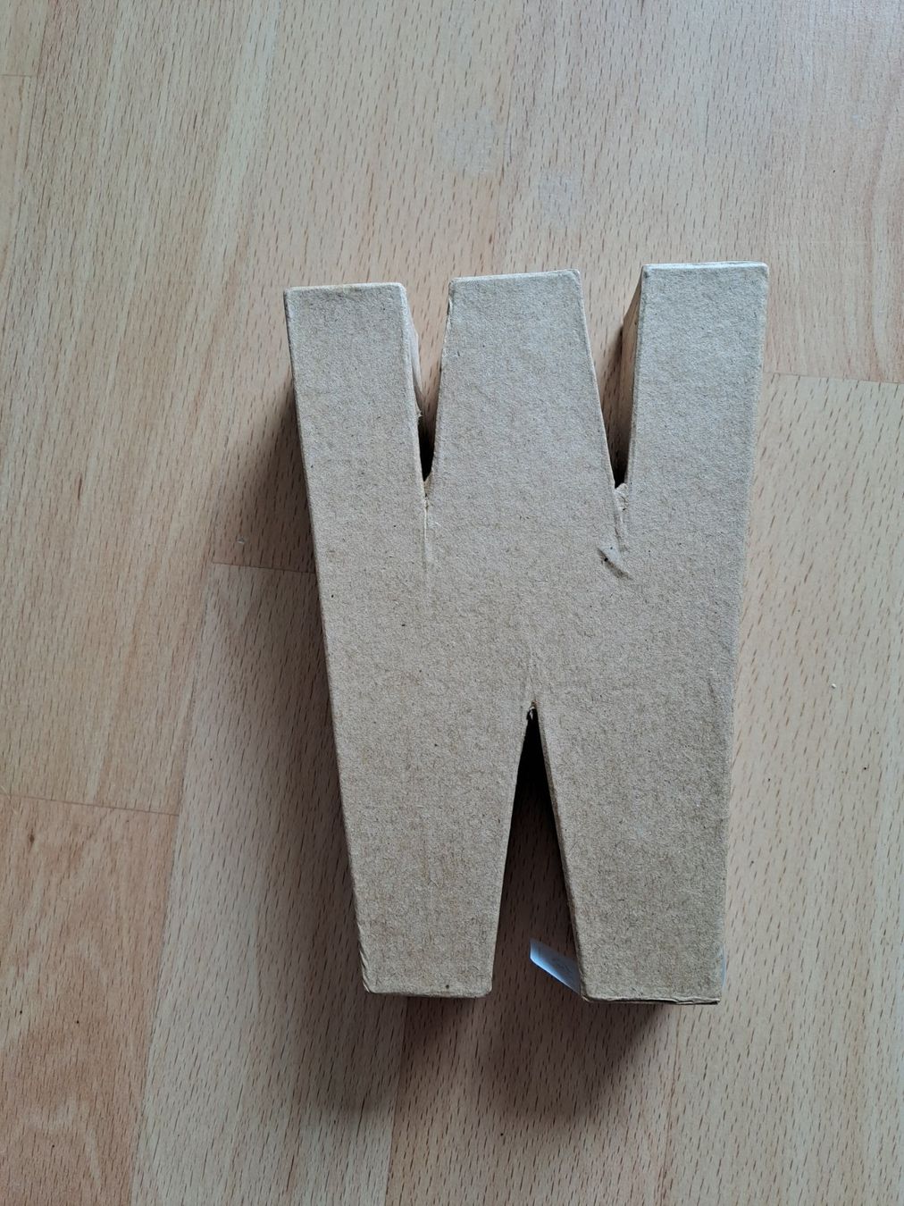Alle Dekorationen: Buchstabe W, Pappkarton – Neu und originalverpackt aus Hombrechtikon von Rada039 1