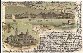 Gruss aus Zürich, Litho