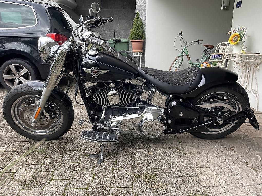 Harley-Davidson Chopper: Harley Fatboy FLSTF 103 – Usato da Steinhausen venduto da Hoelgi 1