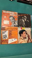 Lot 4 vinyles jazz Armstrong Ray Charles Ellington