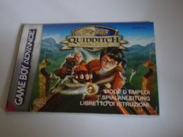 Anleitung zu Harry Potter Quidditch World Cup GBA