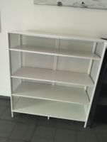 Weisses Regal mit 4 Böden, Top Zustand, günstig!