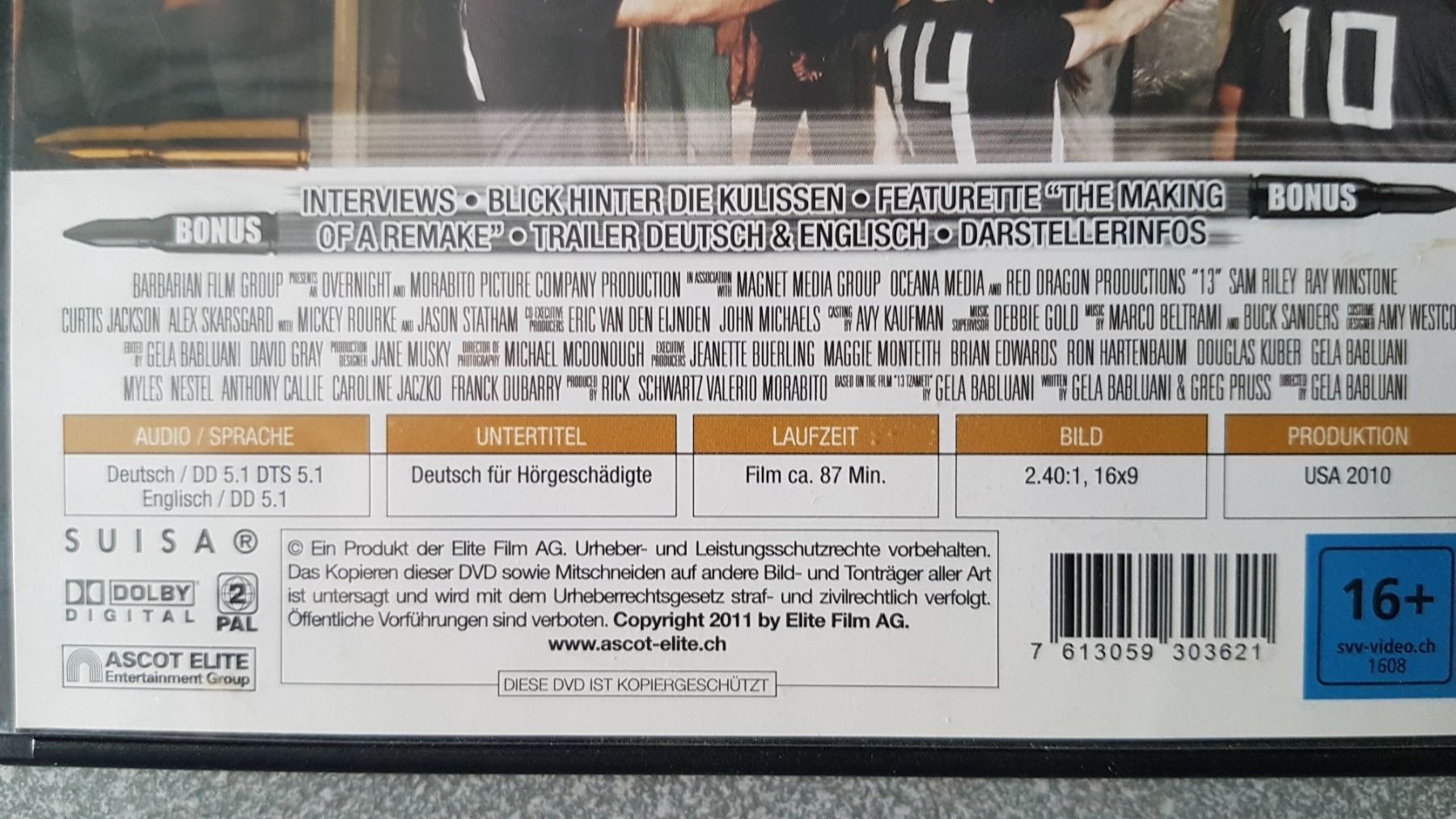 Tous les DVDs: DVD 13 Thirteen / 50 Cent – D'occasion à Oetwil am See par fineli2 1