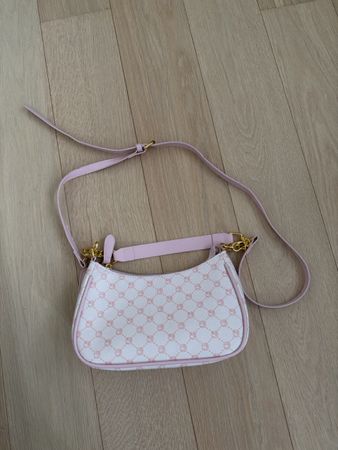 Tasche Damen rosa mit Muster 