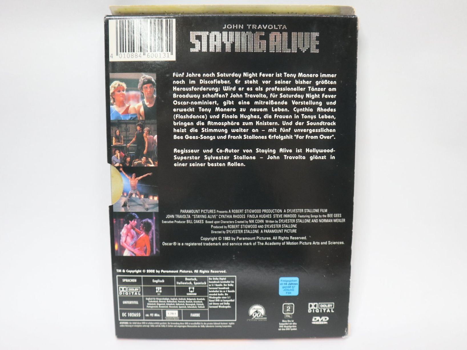 Tutti i DVDs: DVD Staying Alive , John Travolta – Usato da Eschenbach SG venduto da Astalavista 1