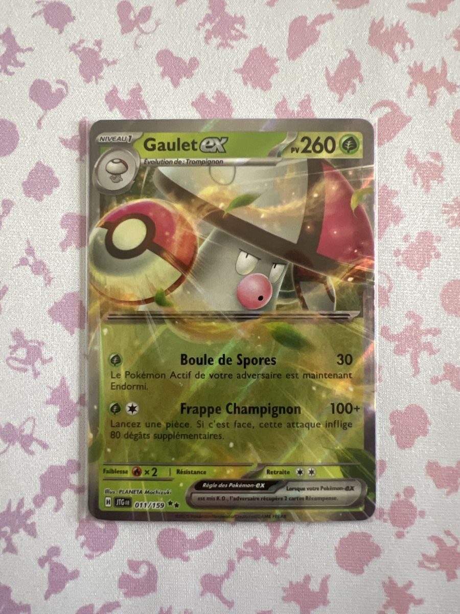 Pokémon Carte collezionabili: Pokémon Gaulet ex 11/159 FRA – Usato da St-Blaise venduto da FloJo_75