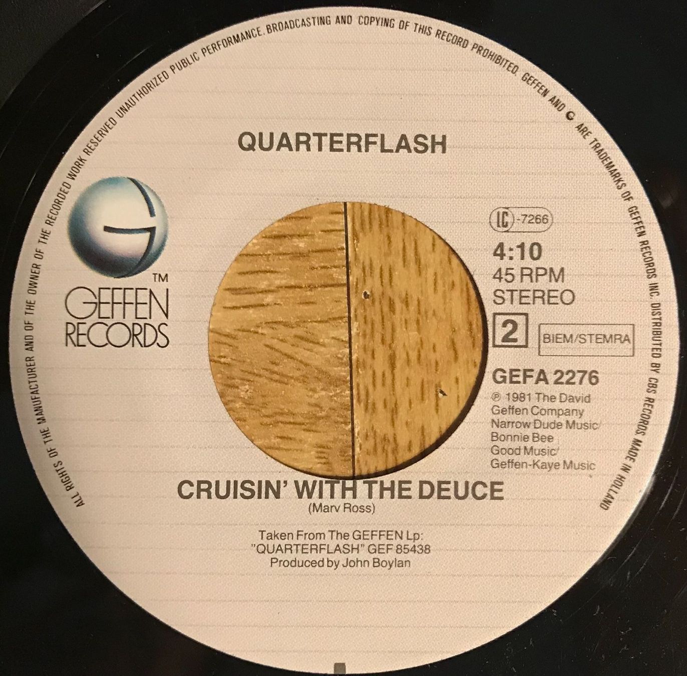 Schallplatten: QUARTERFLASH - FIND ANOTHER FOOL – Gebraucht aus Bussigny von vinyl-pas-cher 3