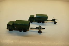 Lesney: 2xGeneral Service Lorry mit Kanonen