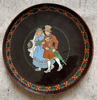 Steffisburg, Hochzeitspaar, Keramikteller, 31 cm, Wandteller