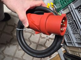 Netzkabel CEE 32a 2.3m  Anschlusskabel 400V Stromkabel