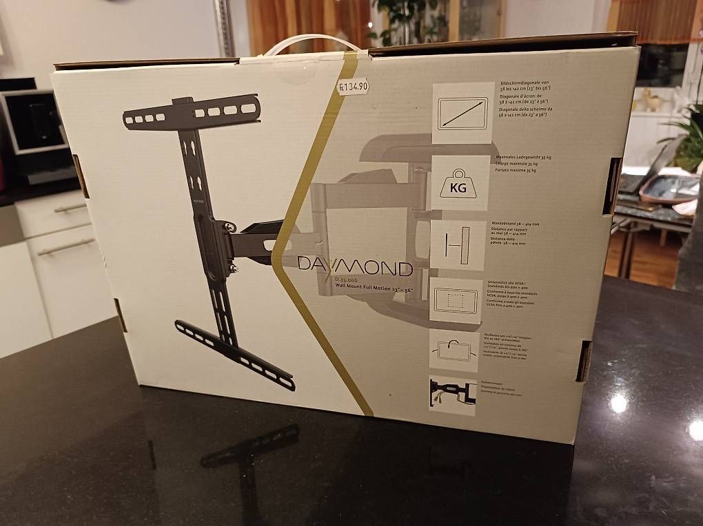 Supporti a parete: Fernsehhalter Wand – Nuovo e nell'imballaggio originale da Künten venduto da Sparda5
