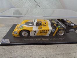 Spark (Hachette) 1:43 Porsche 956 Winner 24H. du Mans 1984