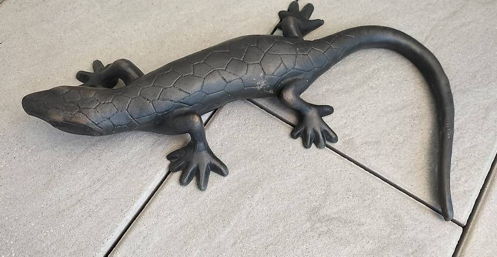 Statuette: Gusseisene Eidechse  – Usato da Steinach venduto da Tsgweh