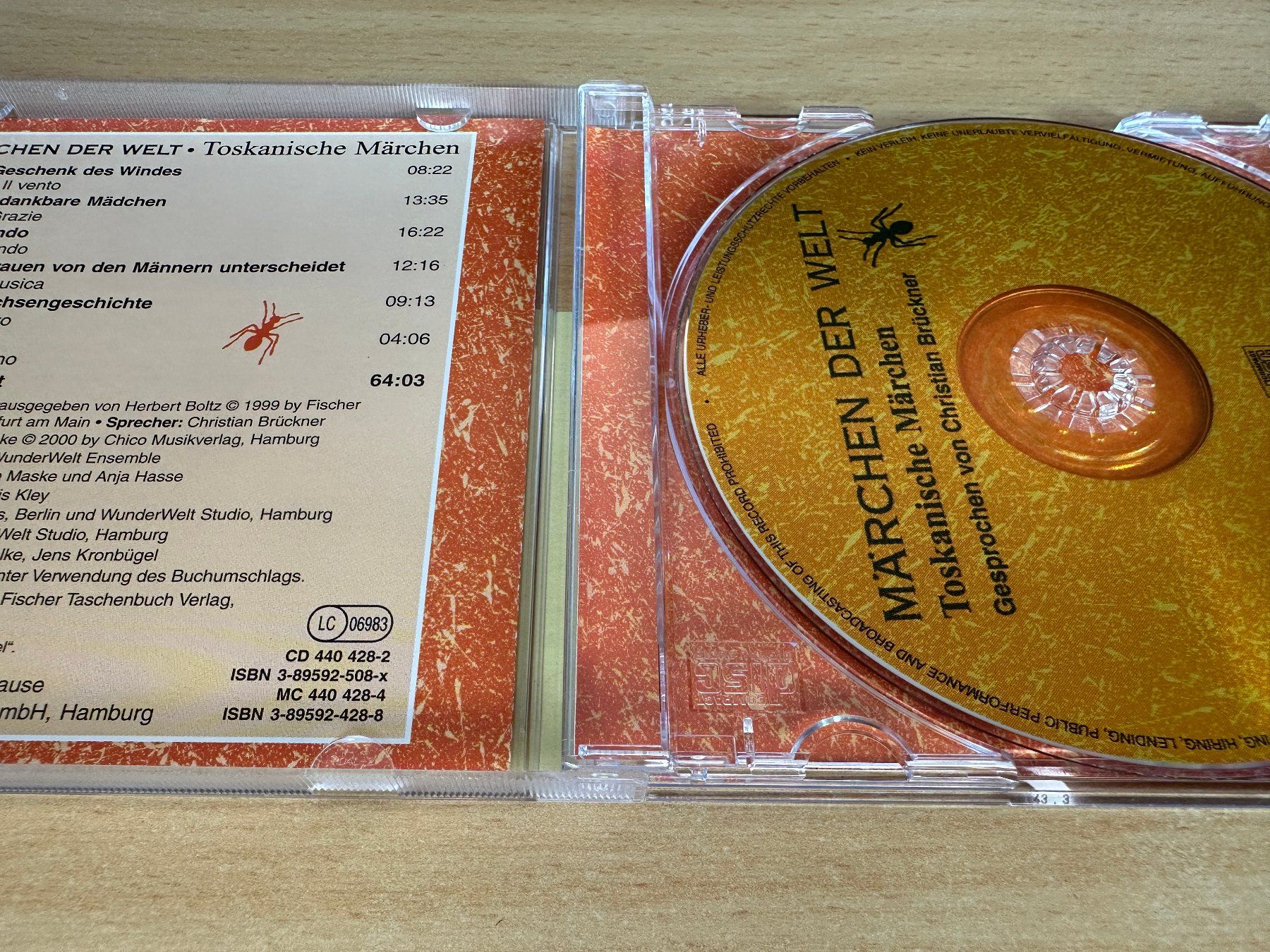 CD: Toskanische Märchen – Usato da Rikon im Tösstal venduto da Alpenmutz 2