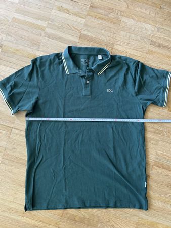 Men's EDC green Polo Shirt size M