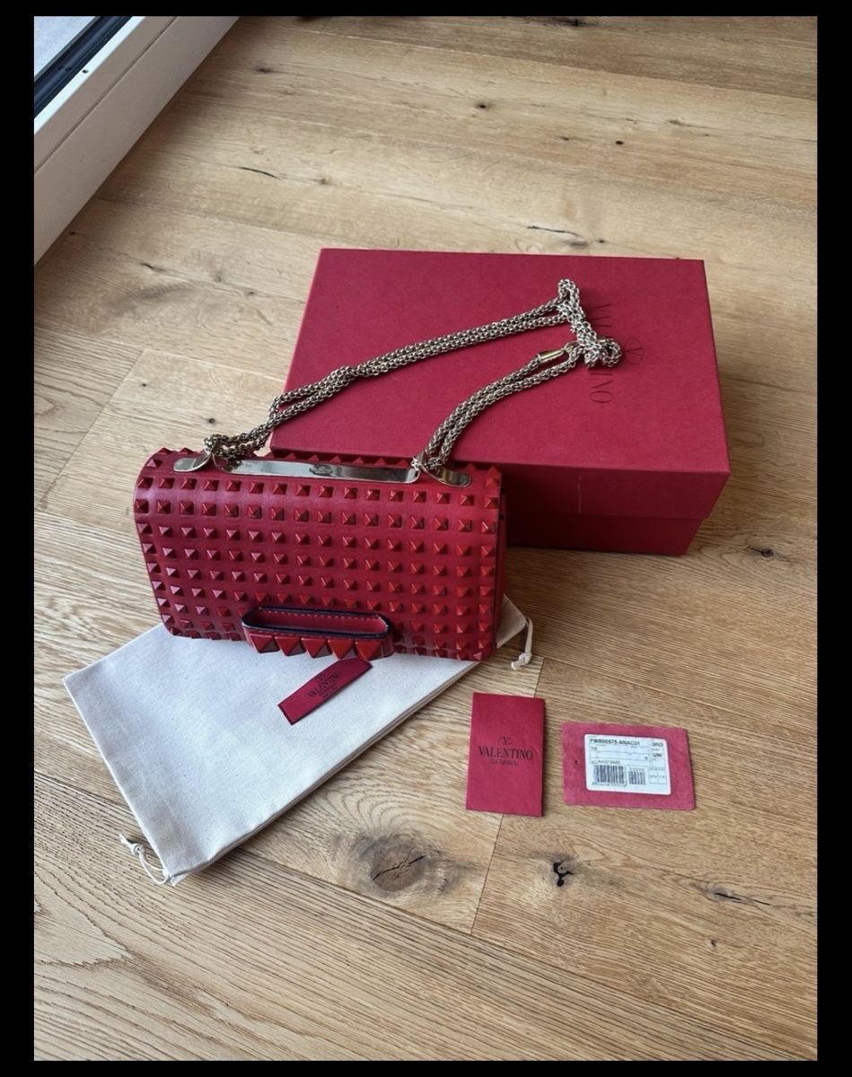 Valentino Borse da donna: Valentino sac à main !!! Red ! – Usato da Fribourg venduto da VSL-LUXE-BRAND 2