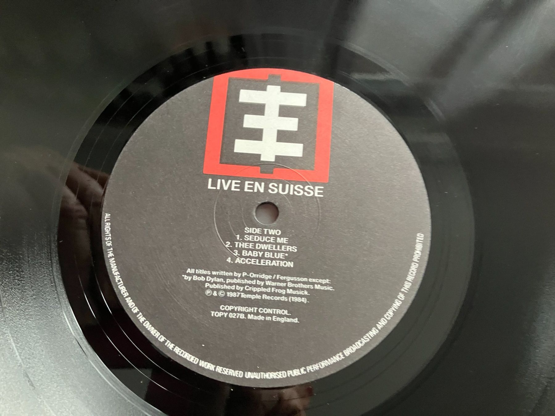 Dischi in vinile: Psychic TV – Usato da Aarwangen venduto da Jukebox3 8