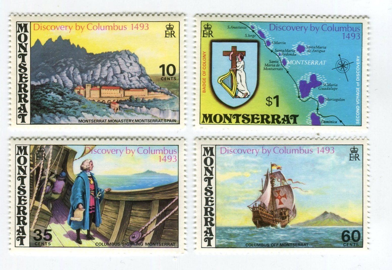 Tous les timbres: Briefmarken Schiffe. Kolumbus Montserrat – Neuf avec emballage d'origine à Basel par Butsch5