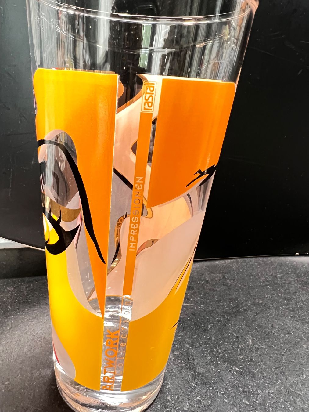 Bicchieri: Vintage RASTAL ARTWORK COLLECTION drinking glasses – Usato da Lausanne venduto da NYC67 4