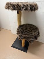 Katzenbaum / Kratzbaum Echtholz "Natur", 112cm
