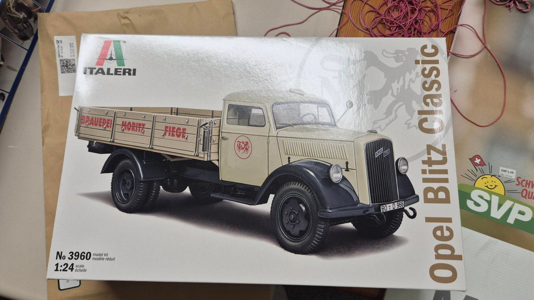 Italeri Kit di modellismo & Modellini statici: Opel Blitz Classic – Nuovo e nell'imballaggio originale da Wettingen venduto da Mmarb