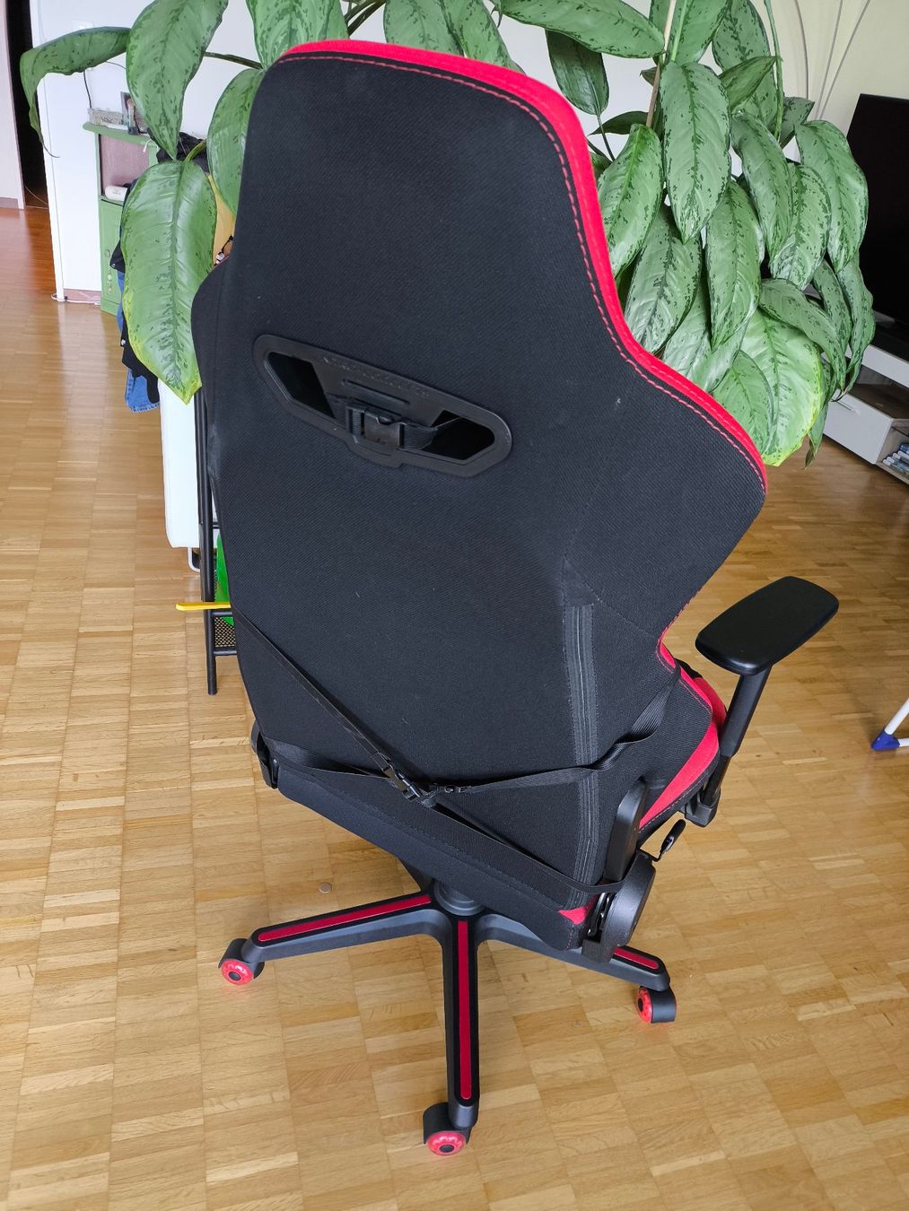 Nitro Concepts Sedie: Nitro Concepts Gaming-Stuhl schwarz/rot – Difettoso da Aarau venduto da Amothan 1