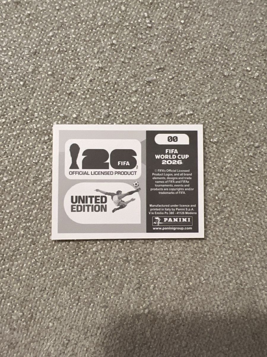 Panini Carte collezionabili: Panini Sticker WM 2026 FWC 00 – Nuovo (secondo la descrizione) da Wettingen venduto da nic_yz65 1