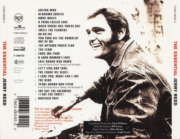CD: Reed Jerry: Essential CD – Nuovo e nell'imballaggio originale da Steinhausen venduto da Vilivinili 1