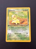 Pokemon 1st Edition Chikorita 54/111 EN LP