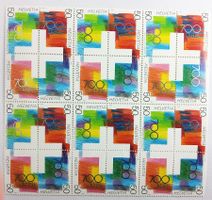 Postfrischer Briefmarkenbogen 1991, 700 J. Eidgenossenschaft