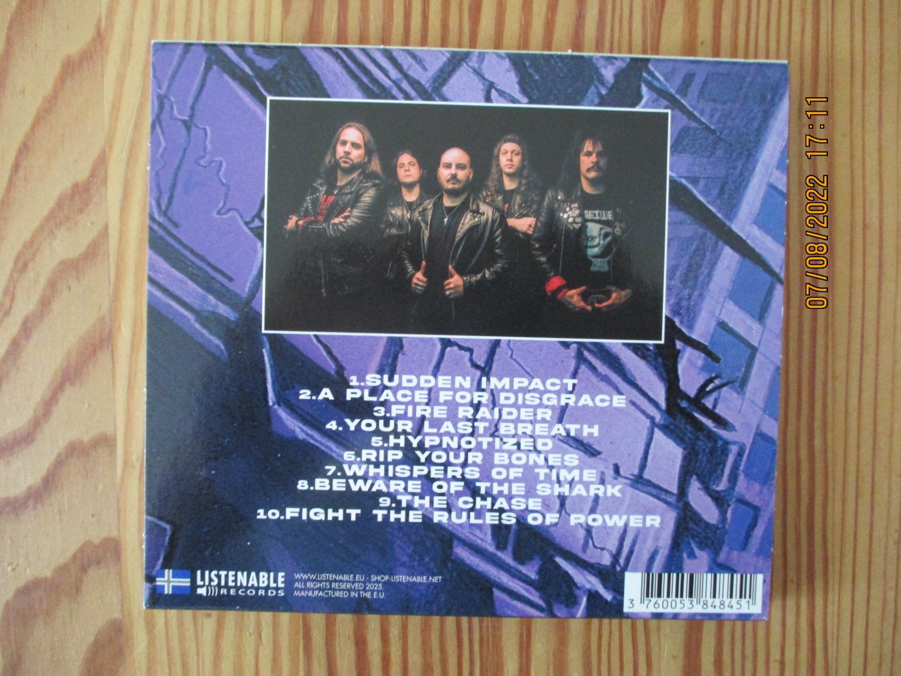 CDs: Redshark --  Sudden Impact, 2025 – Gebraucht aus Liestal von Disc-Point 1