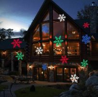 Solar Weihnachten LED Schneeflocke licht