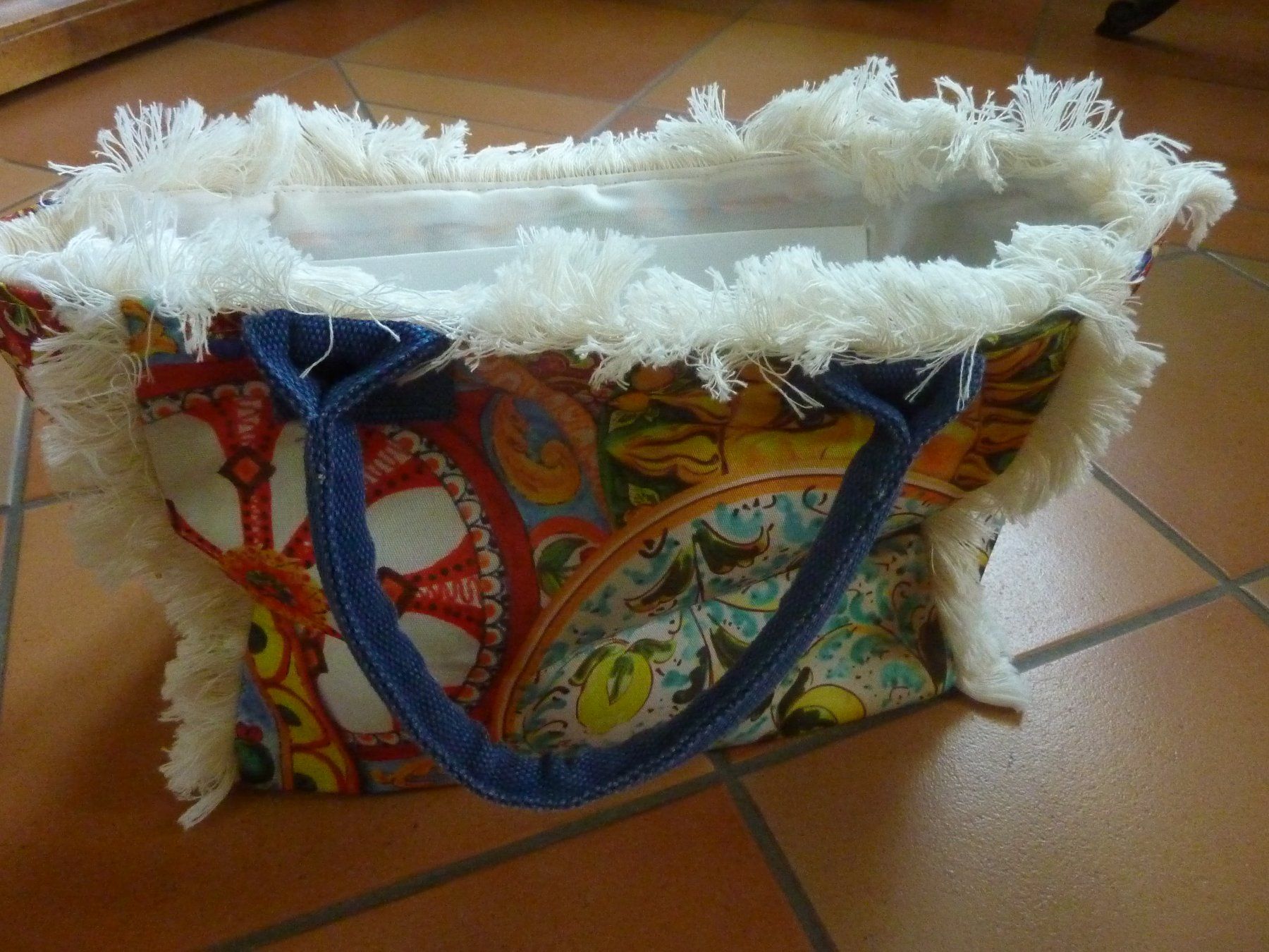Borse da donna: Lässige Sommerstofftasche neu – Nuovo (secondo la descrizione) da Waldstatt venduto da Kananaskis1 2