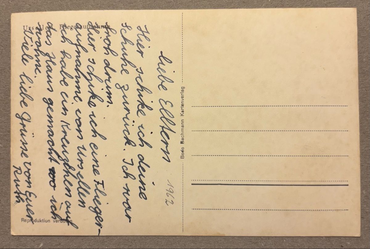 Cartoline postali: Flugaufnahme Ursellen Konolfingen  – Usato da Luzern venduto da Balbel 1