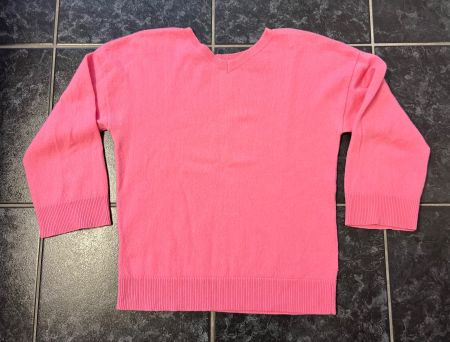 Pink Cashmere Pullover, Gr. 36, Wolle/Kaschmir