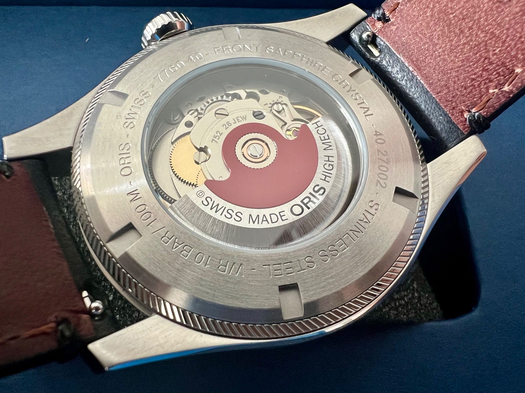 Oris Orologi: ORIS Big Crown Propilot Day Date, Full Set, Blue dial,Fr2250 – Nuovo e nell'imballaggio originale da Le Mont-sur-Lausanne venduto da LycaGallery 6