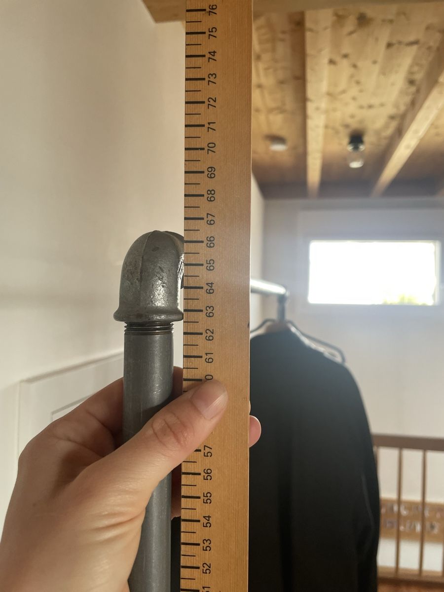 Guardaroba: Rolling Clothes Rack - Industrial Style – Usato da Zürich venduto da dhtwetm 7
