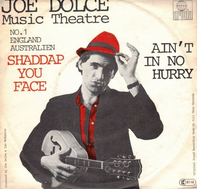 Dischi in vinile: Joe Dolce  --  Shaddap you face  Single7 – Usato da Oberwil (Dägerlen) venduto da thealbum